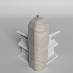 УГОЛ НАРУЖНЫЙ ДУБ ПАТИНА 084 ДЛЯ ПЛИНТУСА COMFORT (флоупак-2шт.)