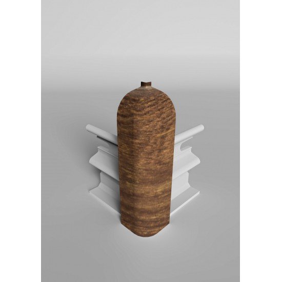 УГОЛ НАРУЖНЫЙ ОРЕХ 224 ДЛЯ ПЛИНТУСА COMFORT (флоупак-2шт.)