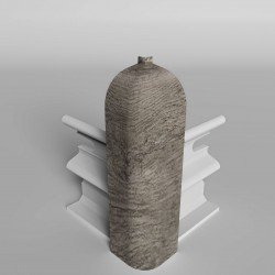 УГОЛ НАРУЖНЫЙ ДУБ ПЕПЕЛЬНЫЙ 401 ДЛЯ ПЛИНТУСА COMFORT (флоупак-2шт.)