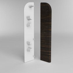 ЗАГЛУШКА ТОРЦЕВАЯ ВЕНГЕ 226 ДЛЯ ПЛИНТУСА COMFORT (флоупак-1пара)