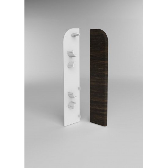 ЗАГЛУШКА ТОРЦЕВАЯ ВЕНГЕ 226 ДЛЯ ПЛИНТУСА COMFORT (флоупак-1пара)