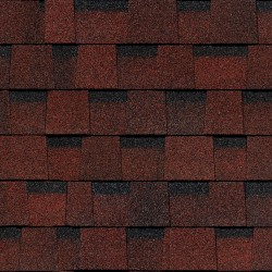 ЛАМИНИРОВАННАЯ ГИБКАЯ ЧЕРЕПИЦА DRAGON КРАСНЫЙ DOCKE-PIE EUROPA