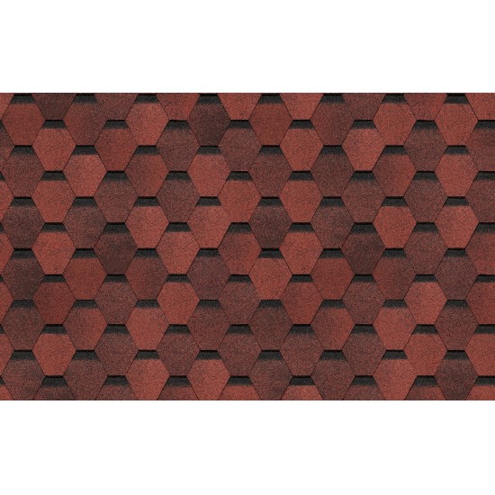 ГИБКАЯ ЧЕРЕПИЦА ШЕСТИГРАННИК КРАСНЫЙ DOCKE-PIE EURASIA