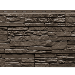 ФАСАДНАЯ ПАНЕЛЬ АЛТАЙ ШОКОЛАД STANDART 1196х426 DOCKE