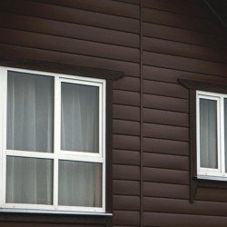 Блок-хаус Темный Дуб GrandLine 3.0*0.244 (АКРИЛ)