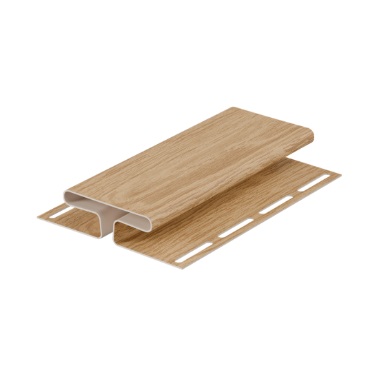 H-ПРОФИЛЬ ЗРЕЛЫЙ КАШТАН 3,0м ДЛЯ САЙДИНГА (DOCKE)