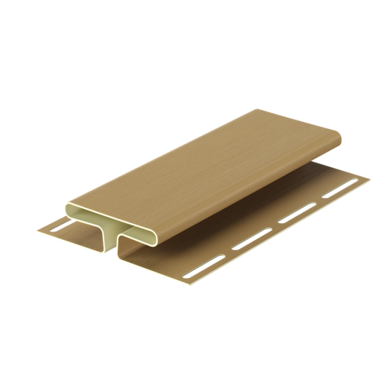 H-ПРОФИЛЬ КАРАМЕЛЬ 3,0м ДЛЯ САЙДИНГА (DOCKE)