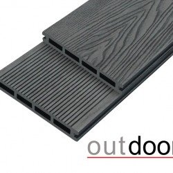 ТЕРРАСНАЯ ДОСКА ДПК HAVANA/ВЕЛЬВЕТ ГРАФИТ 3,0м (OUTDOOR)