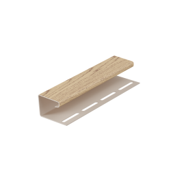 J-ПРОФИЛЬ КАМЧАТСКИЙ 3,0м ДЛЯ САЙДИНГА (DOCKE)