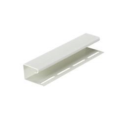 J-ПРОФИЛЬ ПЛОМБИР 3,0м ДЛЯ САЙДИНГА (DOCKE)