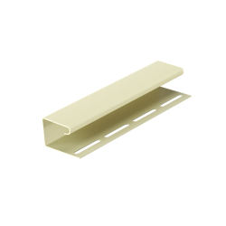 J-ПРОФИЛЬ БАНАН 3,0м ДЛЯ САЙДИНГА (DOCKE)