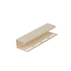 J-ПРОФИЛЬ СВЕТЛЫЙ КЛЕН 3,0м ДЛЯ САЙДИНГА (DOCKE)