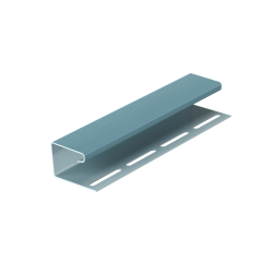 J-ПРОФИЛЬ СЛИВА 3,0м ДЛЯ САЙДИНГА (DOCKE)