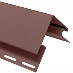 УГОЛ НАРУЖНЫЙ 75мм КАШТАН 3,0м ДЛЯ САЙДИНГА ТЕХНО-НИКОЛЬ