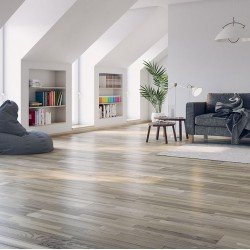 ПАРКЕТНАЯ ДОСКА ДУБ LIVING WHITE MATT (POLARWOOD)