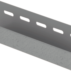 J-ПЛАНКА КЛИНКЕР НОРДИК ДЫМ 3,05м ДЛЯ ФАСАДНЫХ ПАНЕЛЕЙ СТОУН-ХАУС S-LOCK Ю-ПЛАСТ