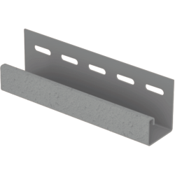 J-ПЛАНКА КЛИНКЕР НОРДИК ДЫМ 3,05м ДЛЯ ФАСАДНЫХ ПАНЕЛЕЙ СТОУН-ХАУС S-LOCK Ю-ПЛАСТ