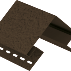 НАРУЖНЫЙ УГОЛ КЛИНКЕР НОРДИК ЛАВА 3,05м ДЛЯ ФАСАДНЫХ ПАНЕЛЕЙ СТОУН-ХАУС S-LOCK Ю-ПЛАСТ