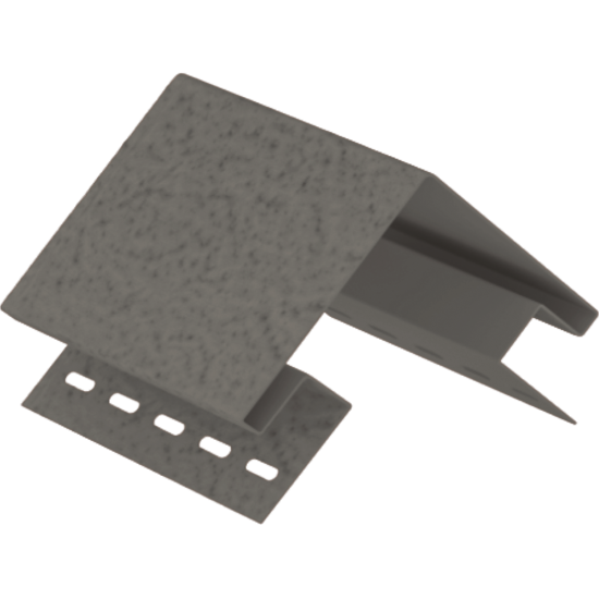 НАРУЖНЫЙ УГОЛ КЛИНКЕР НОРДИК ПЕПЕЛ 3,05м ДЛЯ ФАСАДНЫХ ПАНЕЛЕЙ СТОУН-ХАУС S-LOCK Ю-ПЛАСТ