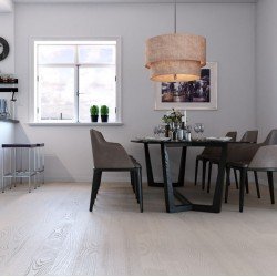 ПАРКЕТНАЯ ДОСКА ЯСЕНЬ RICOTTA MATT (POLARWOOD)