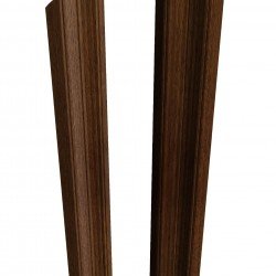 ШТАКЕТНИК "М-ОБРАЗНЫЙ РИФЛЕНЫЙ" 96мм PRINTECH ДВУСТОРОННИЙ