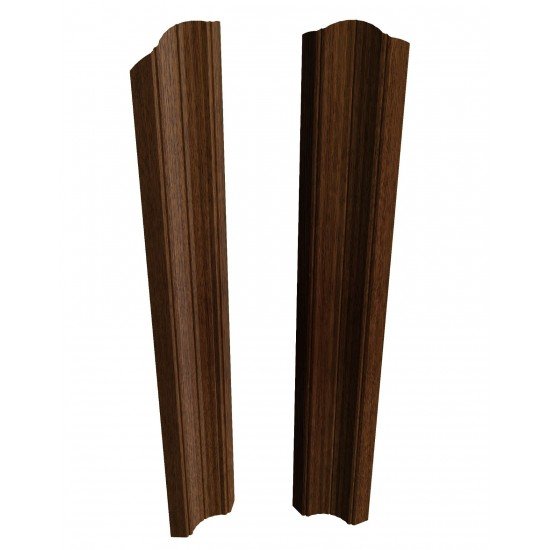 ШТАКЕТНИК "М-ОБРАЗНЫЙ РИФЛЕНЫЙ" 112мм PRINTECH ДВУСТОРОННИЙ