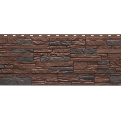 ФАСАДНАЯ ПАНЕЛЬ STEIN ТЕМНЫЙ ОРЕХ PREMIUM 1196х426мм DOCKE