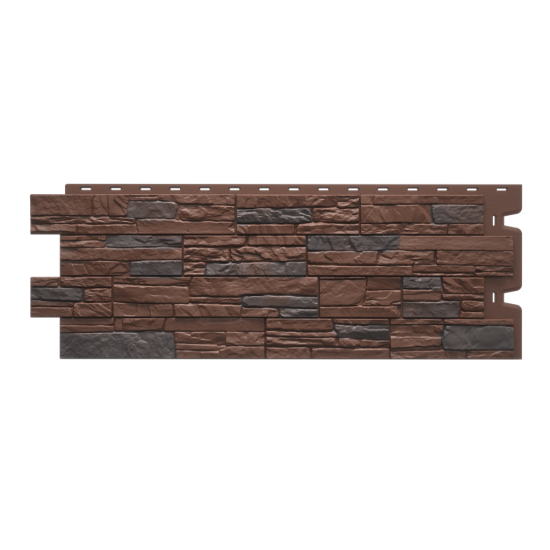 ФАСАДНАЯ ПАНЕЛЬ STEIN ТЕМНЫЙ ОРЕХ PREMIUM 1196х426мм DOCKE