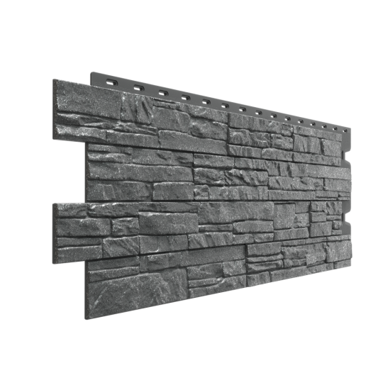ФАСАДНАЯ ПАНЕЛЬ STEIN АНТРАЦИТ PREMIUM 1196х426мм DOCKE