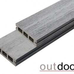 ТЕРРАСНАЯ ДОСКА ДПК STORM GREY СЕРАЯ МИКС 90мм 4,0м (OUTDOOR)
