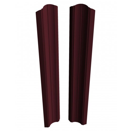 ШТАКЕТНИК "М-ОБРАЗНЫЙ" 112мм МАТОВЫЙ ОДНОСТОРОННИЙ