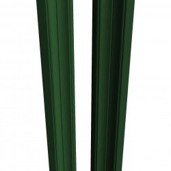 ШТАКЕТНИК "М-ОБРАЗНЫЙ" 121мм ГЛЯНЕЦ ОДНОСТОРОННИЙ