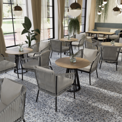 КЕРАМОГРАНИТ TERRAZZO BIANCO TB-610 600х600х10,5 ПИАСТРЕЛЛА