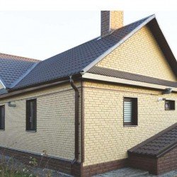 ФАСАДНАЯ ПАНЕЛЬ КИРПИЧ ПЕСОЧНЫЙ 3025х230мм СТОУН-ХАУС Ю-ПЛАСТ