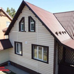 САЙДИНГ БЛОК-ХАУС ЛЮКС ЯСЕНЬ ВН-01 3100х202мм АЛЬТА-ПРОФИЛЬ