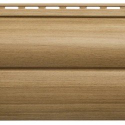 САЙДИНГ БЛОК-ХАУС ЛЮКС КАШТАН ВН-03 3000х222мм АЛЬТА-ПРОФИЛЬ