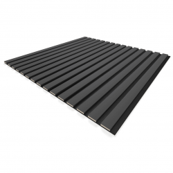 ПАНЕЛЬ СТЕНОВАЯ АКУСТИЧЕСКАЯ МДФ BLACK LEAD COMFORT 600х600х9мм (STELLA)