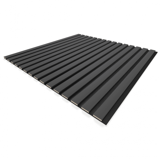 ПАНЕЛЬ СТЕНОВАЯ АКУСТИЧЕСКАЯ МДФ BLACK LEAD COMFORT 600х600х9мм (STELLA)