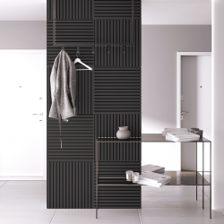 ПАНЕЛЬ СТЕНОВАЯ АКУСТИЧЕСКАЯ МДФ BLACK LEAD COMFORT 600х600х9мм (STELLA)
