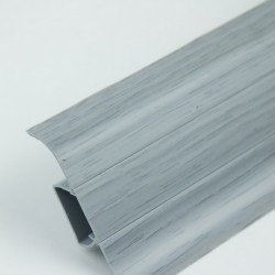 ПЛИНТУС №102 ОЛЬХА СЕРАЯ 2500х56мм (RICO LEO)