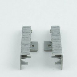 ЗАГЛУШКА ДЛЯ ПЛИНТУСА №102 ОЛЬХА СЕРАЯ (RICO LEO) КОМПЛЕКТ ПРАВАЯ-ЛЕВАЯ