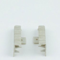 ЗАГЛУШКА ДЛЯ ПЛИНТУСА №112 ЯСЕНЬ СЕРЫЙ (RICO LEO) КОМПЛЕКТ ПРАВАЯ-ЛЕВАЯ