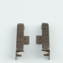 ЗАГЛУШКА ДЛЯ ПЛИНТУСА №122 ДУБ МОРЕНЫЙ (RICO LEO) КОМПЛЕКТ ПРАВАЯ-ЛЕВАЯ