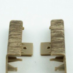 ЗАГЛУШКА ДЛЯ ПЛИНТУСА №159 ДУБ АНГЛИЙСКИЙ (RICO LEO) КОМПЛЕКТ ПРАВАЯ-ЛЕВАЯ