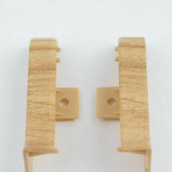 ЗАГЛУШКА ДЛЯ ПЛИНТУСА №165 ДУБ КОНЬЯЧНЫЙ (RICO LEO) КОМПЛЕКТ ПРАВАЯ-ЛЕВАЯ