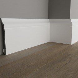 ПЛИНТУС НАПОЛЬНЫЙ ДЮРОПОЛИМЕРНЫЙ UHD CENTRO-100 2000х100мм FAMILY PLINTUS