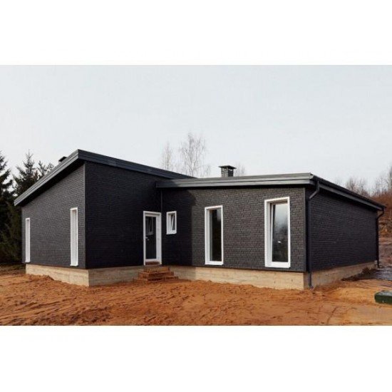 ФАСАДНАЯ ПАНЕЛЬ КИРПИЧ ГРАФИТОВЫЙ 3025х230мм СТОУН-ХАУС Ю-ПЛАСТ