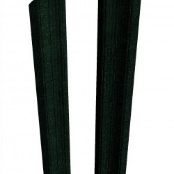 ШТАКЕТНИК "М-ОБРАЗНЫЙ РИФЛЕНЫЙ" 121мм МАТОВЫЙ ОДНОСТОРОННИЙ