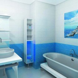 КОМПЛЕКТ ПАНЕЛЕЙ ПВХ ДЕЛЬФИНЫ 2700х1000мм (UNIQUE)