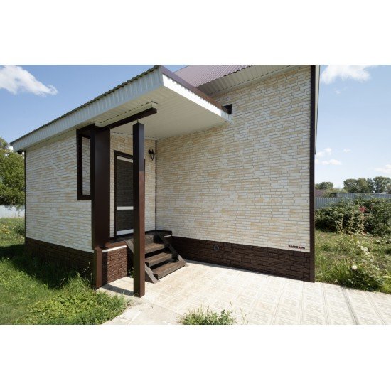 Фасадная Панель Демидовский Кирпич СЛОНОВАЯ КОСТЬ Я-ФАСАД 1475х306мм GRAND-LINE